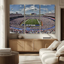 Buffalo Bills Highmark Stadium Wall Art Canvas Print - Bills