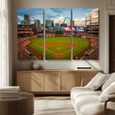 Busch Stadium Wall Art Print | St. Louis Cardinals Baseball by MyGreatCanvas | Canvas Wall Art Prints | Photo Prints & Wall Decor
