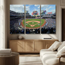 New York Mets Baseball Team Print - Citi Field Stadium Wall