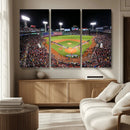 Fenway Park Wall Art Canvas Print | Large Baseball Stadium
