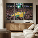 TD Garden Basketball Canvas Wall Art - Boston Celtics Live by MyGreatCanvas | Canvas Wall Art Prints | Photo Prints & Wall Decor