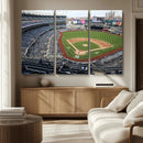 New York Yankees Baseball Team Print - Yankee Stadium Wall