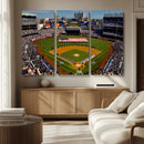 Yankee Stadium New York Wall Art Print | 3-Panel Canvas