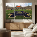 Football Stadium Wall Art – Framed Sports Field Canvas by MyGreatCanvas | Canvas Wall Art Prints | Photo Prints & Wall Decor