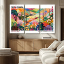 Framed Yayoi Kusama 1986 Wall Art Print – Japanese Wall Art