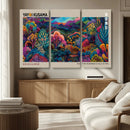 Framed Japanese 1986 Wall Art Print, Yayoi Kusama 1986 Wall