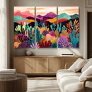 Abstract Kusama Print - Landscape Canvas Wall Art Print - by MyGreatCanvas | Canvas Wall Art Prints | Photo Prints & Wall Decor