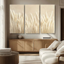 Grass Wall Art Print - Elegant Neutral Decor for Living