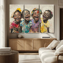 Shai Yossef style Joyful Childhood Canvas Wall Art - by MyGreatCanvas | Canvas Wall Art Prints | Photo Prints & Wall Decor