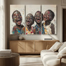 Shai Yossef Print - Joyful Childhood Canvas Wall Art -