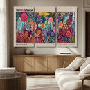 Yayoi Kusama Wall Art Canvas Print, Abstract Art, Large