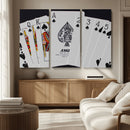 Poker Wall Art - Playing Cards Canvas Wall Art Print - Ace by MyGreatCanvas | Canvas Wall Art Prints | Photo Prints & Wall Decor