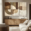 Wabi Sabi Geometric Wall Art | Abstract Modern Minimalist