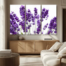 Lavender Flower Wall Art Canvas Print by MyGreatCanvas | Canvas Wall Art Prints | Photo Prints & Wall Decor