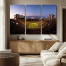 Iowa Hawkeyes Kinnick Stadium Wall Art Canvas Print, Framed