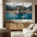 Amalfi Coast Wall Art – Framed Italian Seaside Canvas by MyGreatCanvas | Canvas Wall Art Prints | Photo Prints & Wall Decor