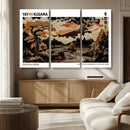 Modern Japanese Wall Art Canvas Print – Framed Abstract by MyGreatCanvas | Canvas Wall Art Prints | Photo Prints & Wall Decor