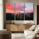 Half Dome Wall Art Canvas Print – Framed Yosemite National