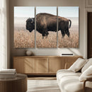 American Bison Wall Art Canvas Print – Majestic Buffalo
