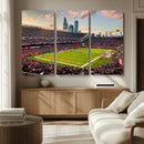 Chicago Bears Soldiers Field Wall Art Canvas Print – Framed