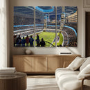 Chicago Dome Stadium Wall Art Canvas Print – Framed Modern