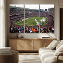 Chicago Bears Soldier Field Wall Art Canvas Print – Framed by MyGreatCanvas | Canvas Wall Art Prints | Photo Prints & Wall Decor