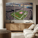Chicago Bears Soldiers Field Wall Art Canvas Print – Framed