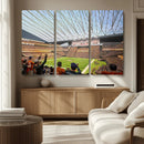 Cleveland Browns Stadium Wall Art Canvas Print – Framed NFL