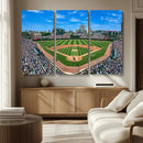 Wrigley Field Baseball Stadium Canvas Wall Art – Packed by MyGreatCanvas | Canvas Wall Art Prints | Photo Prints & Wall Decor