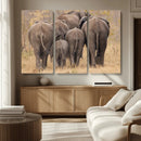 Wild Elephant Wall Art Canvas Print by MyGreatCanvas | Canvas Wall Art Prints | Photo Prints & Wall Decor