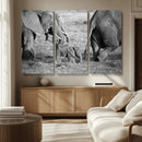 Wild Elephant Wall Art Canvas Print by MyGreatCanvas | Canvas Wall Art Prints | Photo Prints & Wall Decor