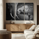 Elephant Family Wall Art Canvas, Framed Elephant Family by MyGreatCanvas | Canvas Wall Art Prints | Photo Prints & Wall Decor