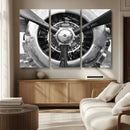 Vintage Airplane Wall Art Canvas Print by MyGreatCanvas | Canvas Wall Art Prints | Photo Prints & Wall Decor