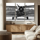 Wall Art Old War Plane Canvas Print by MyGreatCanvas | Canvas Wall Art Prints | Photo Prints & Wall Decor