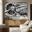 Vintage Antique Airplane Wall Art Canvas Print by MyGreatCanvas | Canvas Wall Art Prints | Photo Prints & Wall Decor
