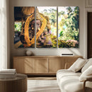 Hinduism Statue Wall Art Canvas Print