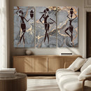 Abstract African Womens Art Canvas Print by MyGreatCanvas | Canvas Wall Art Prints | Photo Prints & Wall Decor