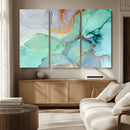Colorful Marble Fluid Effect Canvas Wall Art Print by MyGreatCanvas | Canvas Wall Art Prints | Photo Prints & Wall Decor