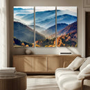 Mountains Forest Autumn Wall Art Canvas Print by MyGreatCanvas | Canvas Wall Art Prints | Photo Prints & Wall Decor