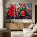 Red Pepper Kitchen and Restaurant Wall Wall Art, Red Pepper by MyGreatCanvas | Canvas Wall Art Prints | Photo Prints & Wall Decor