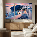 Santorini Island Wall Art Canvas Print by MyGreatCanvas | Canvas Wall Art Prints | Photo Prints & Wall Decor