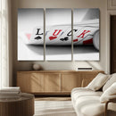 Framed Luck Poker Cards Canvas – Modern Triptych Wall Art,