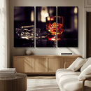 Whiskey and Cigar Canvas – Luxurious Wall Art for Home or