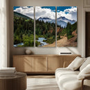 San Juan Nal Forest Wall Art Landscape Canvas Print