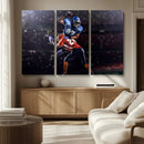 American Football Wall Art Canvas Print, Stadium Sport Wall by MyGreatCanvas | Canvas Wall Art Prints | Photo Prints & Wall Decor