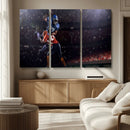 American Football Wall Art Canvas Print, Stadium Sport Wall