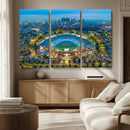 Los Angeles Dodgers Wall Art Canvas, Dodger Stadium Wall Art