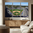 Los Angeles Dodgers Dodger Stadium Wall Art Canvas Print -