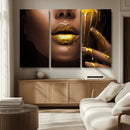 African American Art Black Woman Canvas Print, African Wall