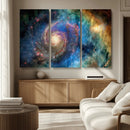 Spiral Galaxy Wall Art Canvas Print